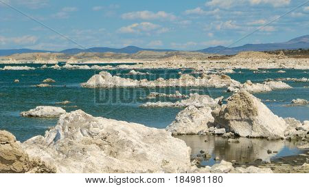 A view of the mono lake tufa Nature Resenve
