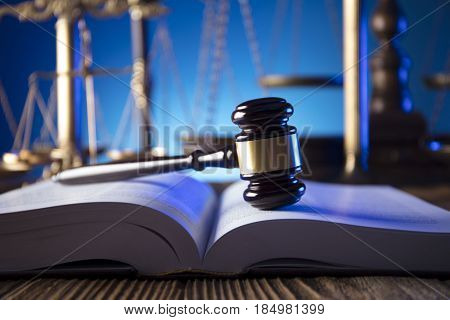 Lawyer, counselor office. Consultation with a lawyer concept.