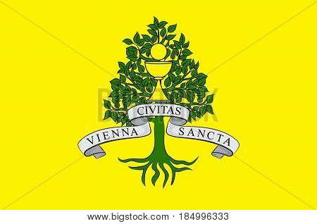 Flag of Vienne is a commune in the Isere department in southeastern France.
