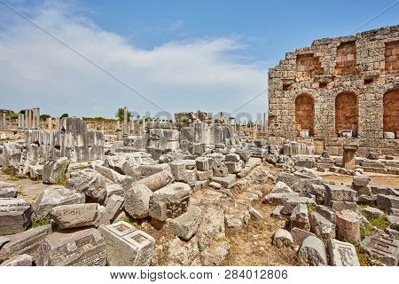Ruins Of The Ancient City Of Patara, Turkey