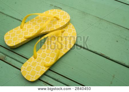 Infradito giallo