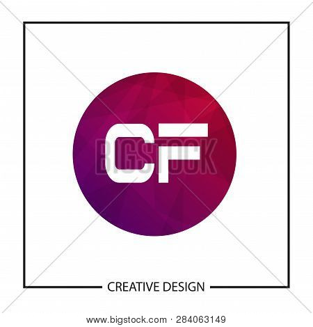 Initial Letter Cf Logo Template Vector Design