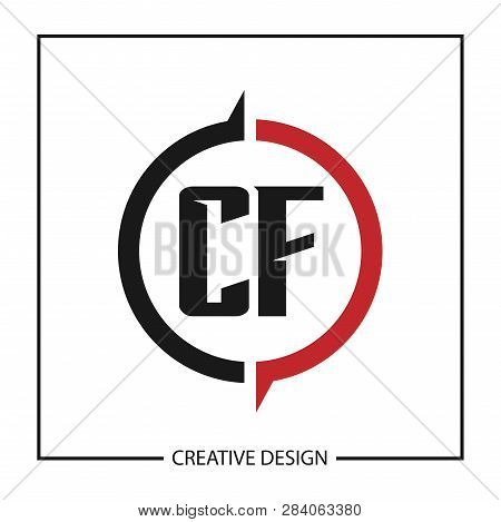 Initial Letter Cf Logo Template Vector Design