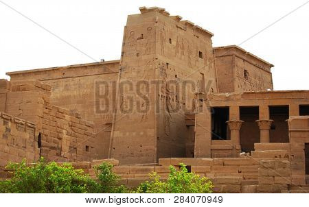 Isle Of File, Assuan, Egypt In Summer