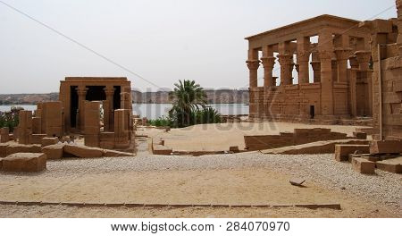 Isle Of File, Assuan, Egypt In Summer