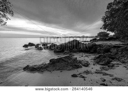 Blackwhite Lansdcape Photo Of Bintan Batam Wonderful Indonesia