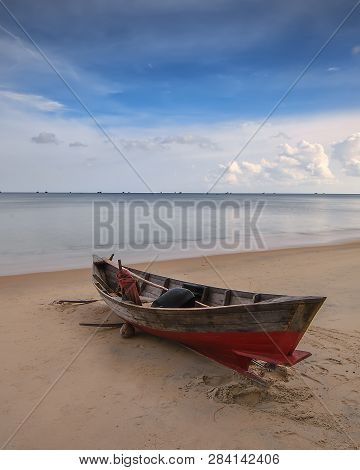 Blue Sky Tropical Beach Of Bintan Batam Wonderful Indonesia