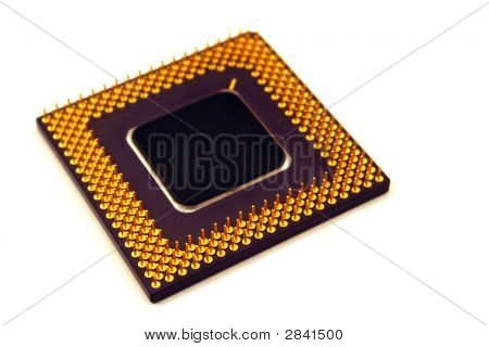 Computer-Cpu, Isolated On White