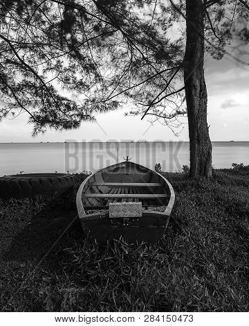 Blackwhite Photo Panorma Of Batam Bintan Wonderful Indonesia