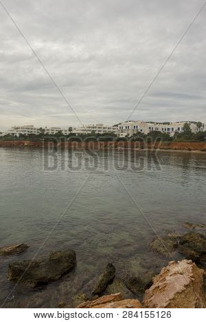 The Sea Of Ibiza A Very Cloudy Day