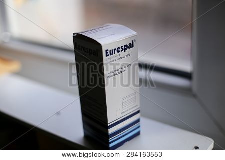 Details With A Bottle Of Eurespal (pneumorel)