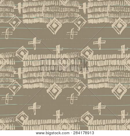 Tie Dye Japanese Geometric Simple Seamless Pattern. Geo Wabi Sabi Watercolor Kimono Print. Boho Tie 