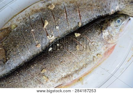 Two Trouts For Baking