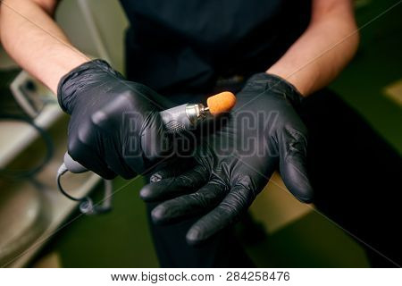 Podology, Treatment Of The Affected Areas Of The Feet, Medical Office, Pedicure