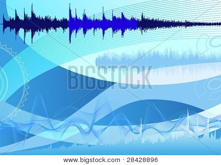 Spectrum analyzer, abstrakteja tausta