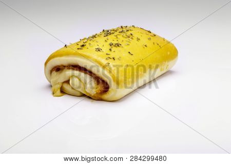 Brazilian Snack with cheese and ham