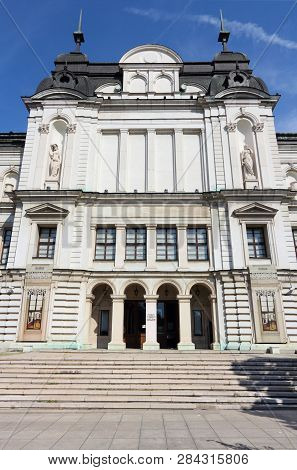 Sofia, Bulgaria - August 17, 2012: National Gallery For Foreign Art Museum Building In Sofia, Bulgar