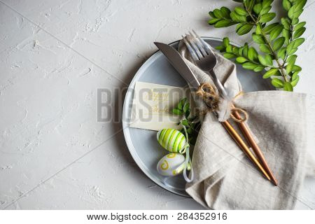 Easter Table Setting