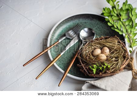 Easter Table Setting