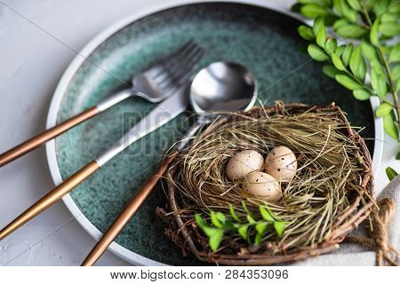 Easter Table Setting