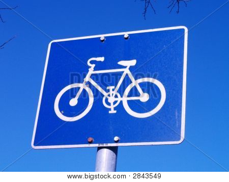 Sinal de bicicleta