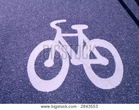 Sinal de bicicleta