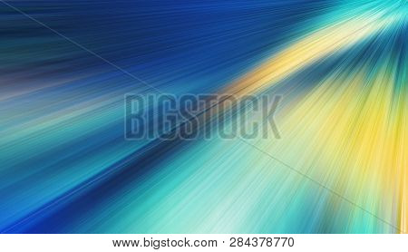 Abstract Radial Zoom Motion Design Gradient Blur
