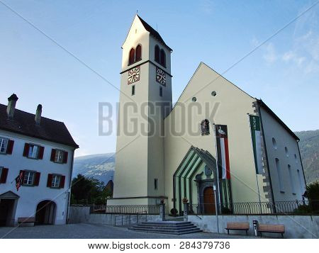 Katholische Kirche St. Oswald Und Cassian, Sargans - Canton Of St. Gallen, Switzerland