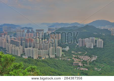 View Of Hong Kong Buildings At Tseung Kwan O