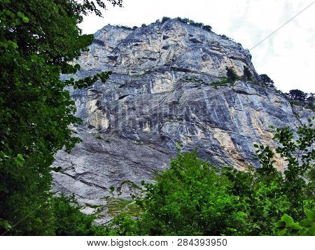 Stones And Rocks Of Gonzen Mountain Above Sargans And The River Rhine Valley - Canton Of St. Gallen,