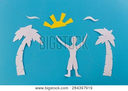 Freedom And Creativity, Manon The Beach. Paper Cut