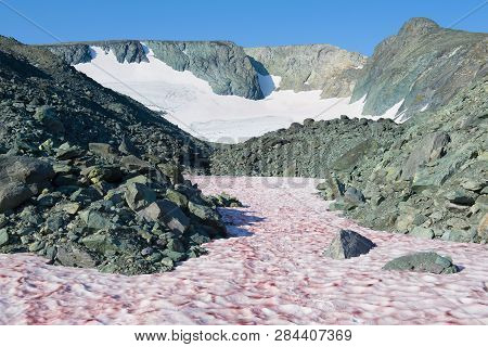 Road To The Igan Glacier. Polar Ural, Russia