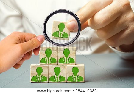 Leader In Search Of New Employees And Specialists. Personnel Selection And Management Within The Tea