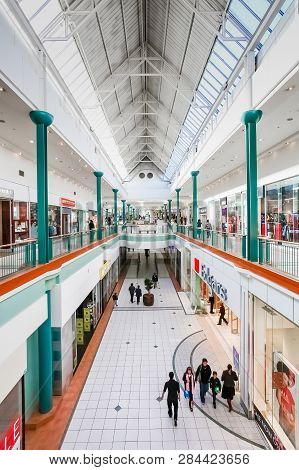 Inside Interior Of Alberton City Mall In Johannesburg