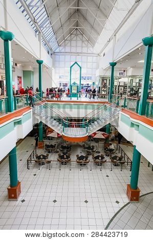 Inside Interior Of Alberton City Mall In Johannesburg
