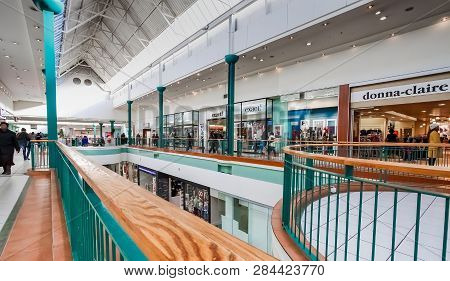 Inside Interior Of Alberton City Mall In Johannesburg
