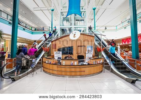 Inside Interior Of Alberton City Mall In Johannesburg