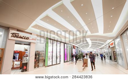 Inside Interior Of Alberton City Mall In Johannesburg