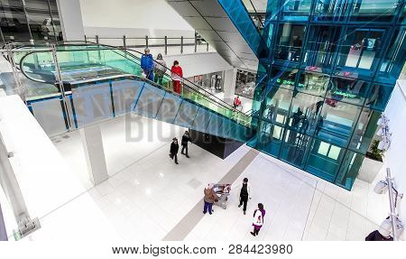 Inside Interior Of Alberton City Mall In Johannesburg