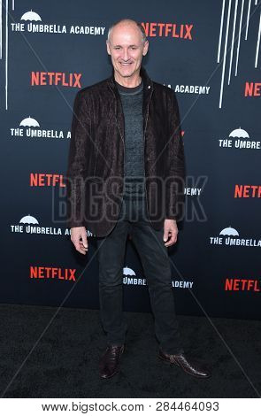 LOS ANGELES - FEB 07:  Colm Feore arrives for the Netflix's 'The Umbrella Academy' Premiere - Season 1 on February 07, 2019 in Westwood, CA                
