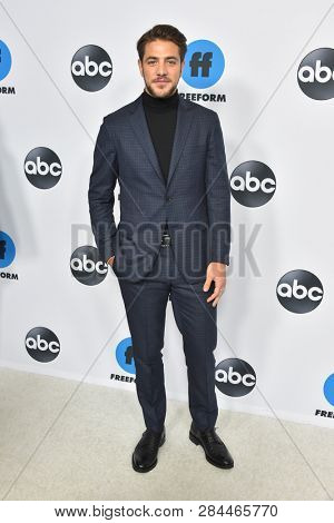 LOS ANGELES - FEB 05:  Alberto Frezza arrives for the ABC Winter Press Tour 2019 on February 05, 2019 in Pasadena, CA                