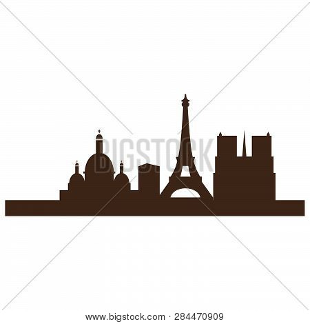 Paris City With Ifal Tower With Bulding