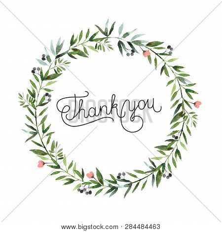 Watercolor Wreath
