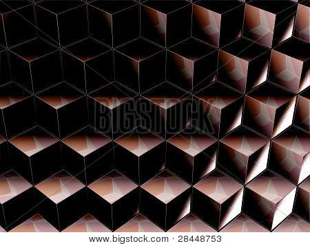 Tło z geometrycznych kształtów