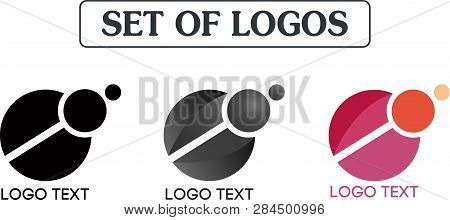 Logo In The Shape Of A Circle, General Use.