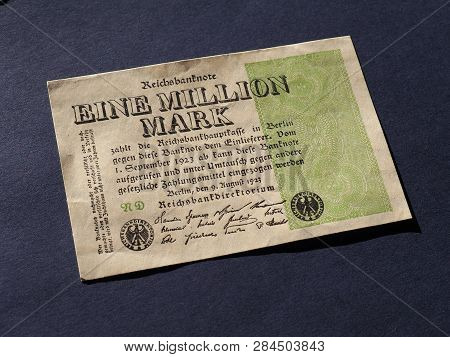 Eine Million Mark (meaning One Million Mark) Note