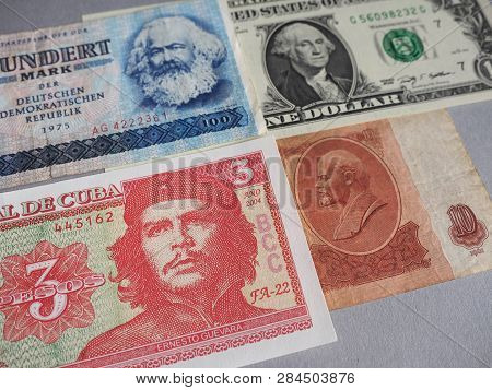 Marx, Washington, Che Guevara And Lenin
