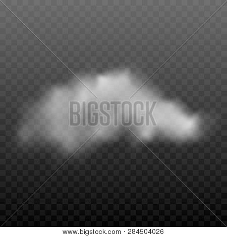 Fog Or Smoke. Illustration Isolated On Transparent Background. Graphic Concept For Your Design