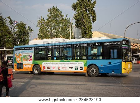 Blk Bus Of Rtc Or Chiangmai Smart Bus.