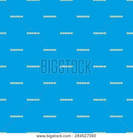 Step By Step Infographic Pattern Repeat Seamless In Blue Color For Any Design. Geometric Illustratio